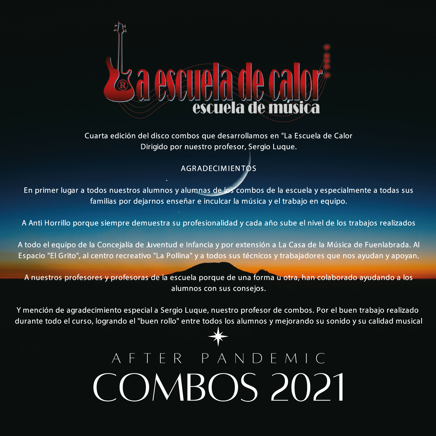 Libreto disco Combos 2019 "After Pandemic" página 10 contraportada
